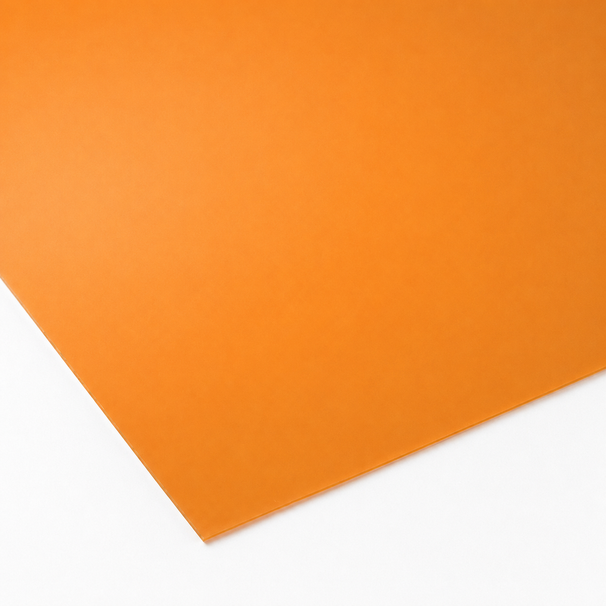Polypropylene Sheet - Transparent Orange (Code 309)