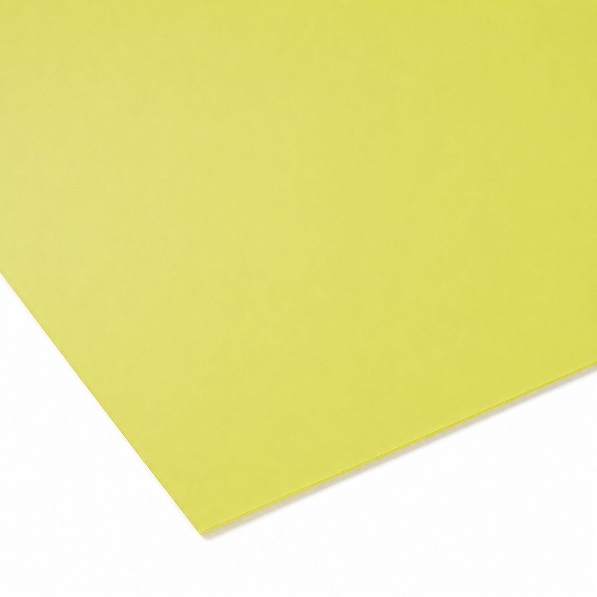 Polypropylene Sheet - Transparent Yellow (Code 206)