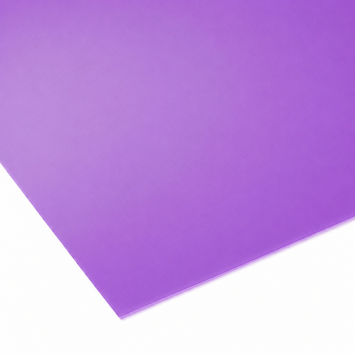 Polypropylene Sheet - Transparent Purple (Code 492)